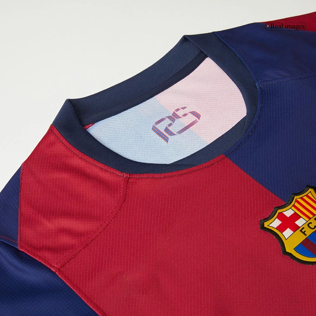 LAMINE YAMAL #19 Barcelona Home Soccer Jersey -UCL