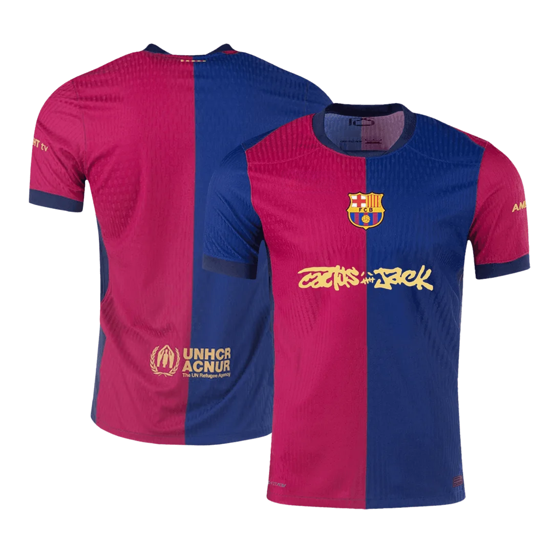 Barcelona Home X Travis Scott Player Version Jersey