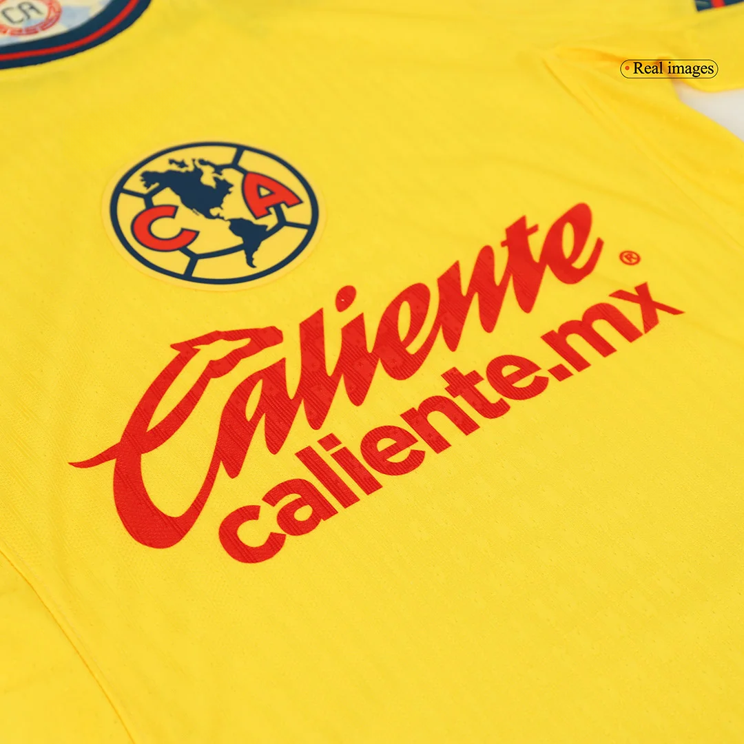 Club America Home Authentic Soccer Jersey