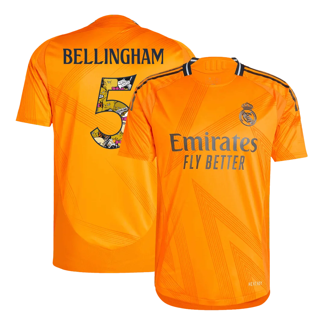 BELLINGHAM #5 Real Madrid Away Player Version Jersey