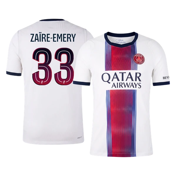 ZAÏRE-EMERY #33 PSG Away Player Version Jersey 2026/27