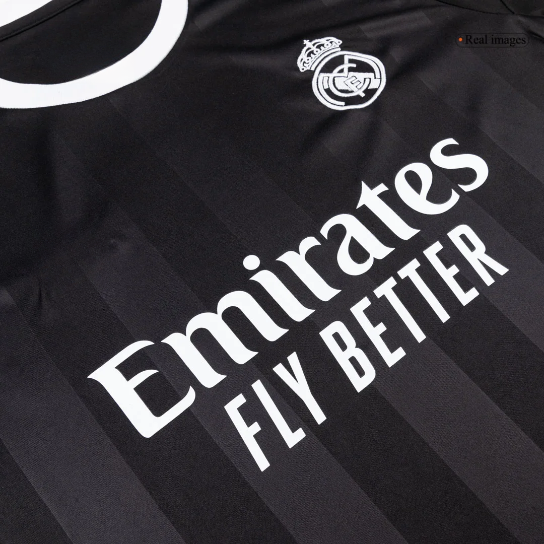 Real Madrid Goalkeeper Soccer Jersey 2025/26 Black