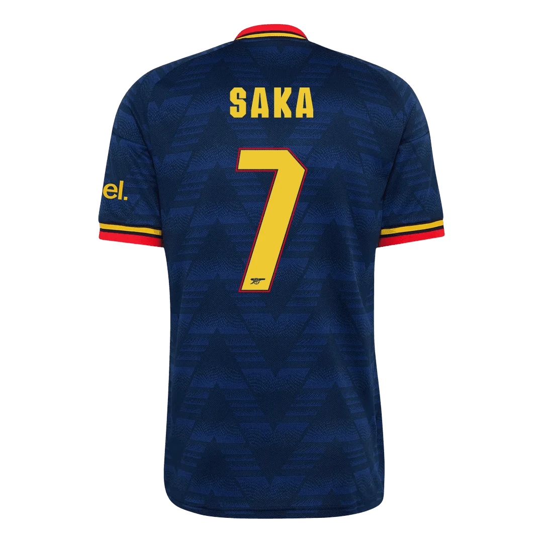 SAKA #7 Arsenal Away Soccer Jersey 2026/27 -UCL
