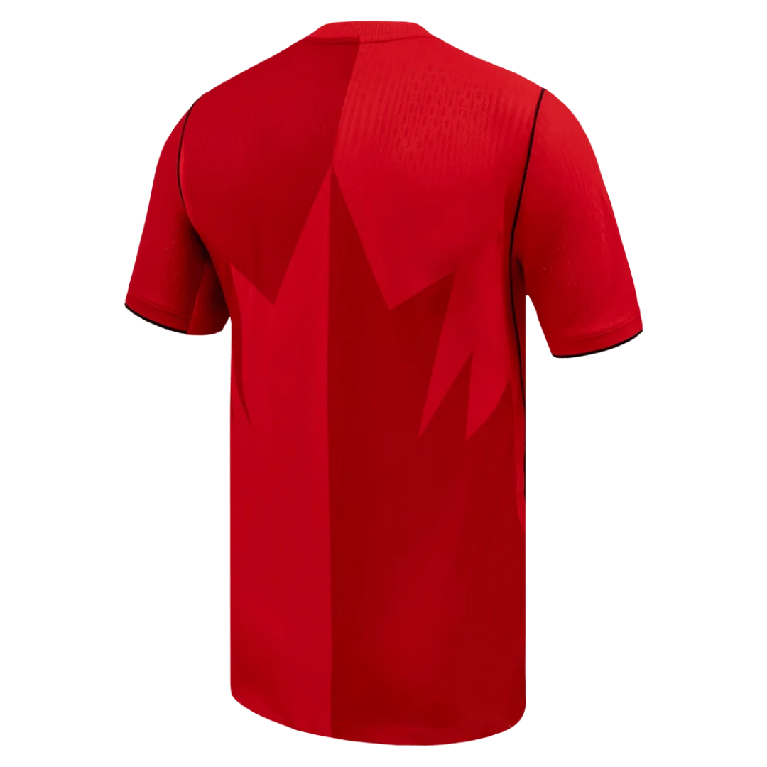 Canada Home Player Version Jersey World Cup 2026