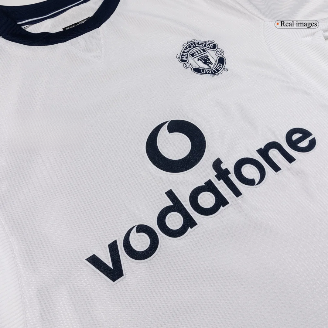 Rétro Maillot de football Manchester United Extérieur 2000/01