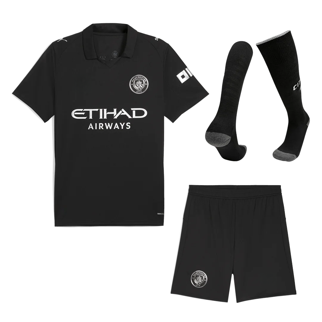 Manchester City Away Jerseys Full Kit 2025/26