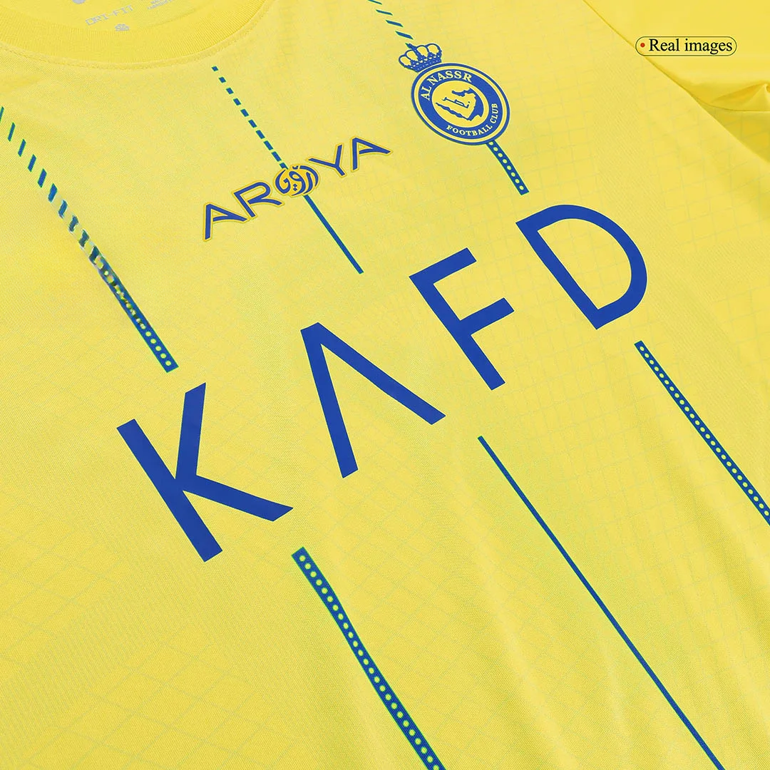 RONALDO #7 Al Nassr Home Soccer Jersey 2023/24