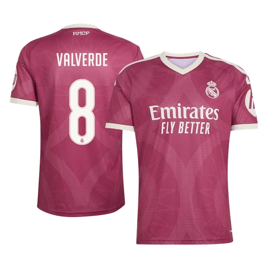 VALVERDE #8 Real Madrid Third Soccer Jersey 2026/27