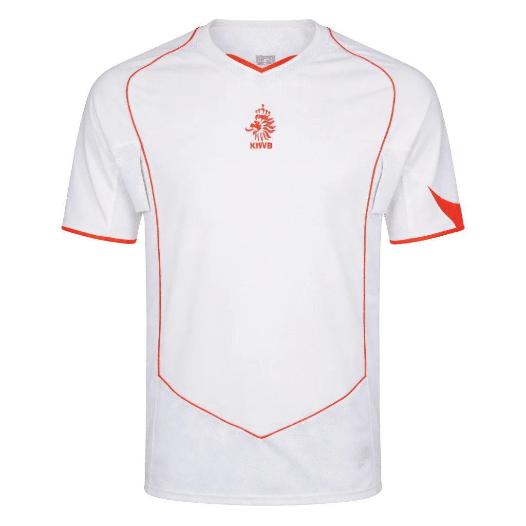 Retrô Camisa de futebol Países Baixos Visitante EURO 2004