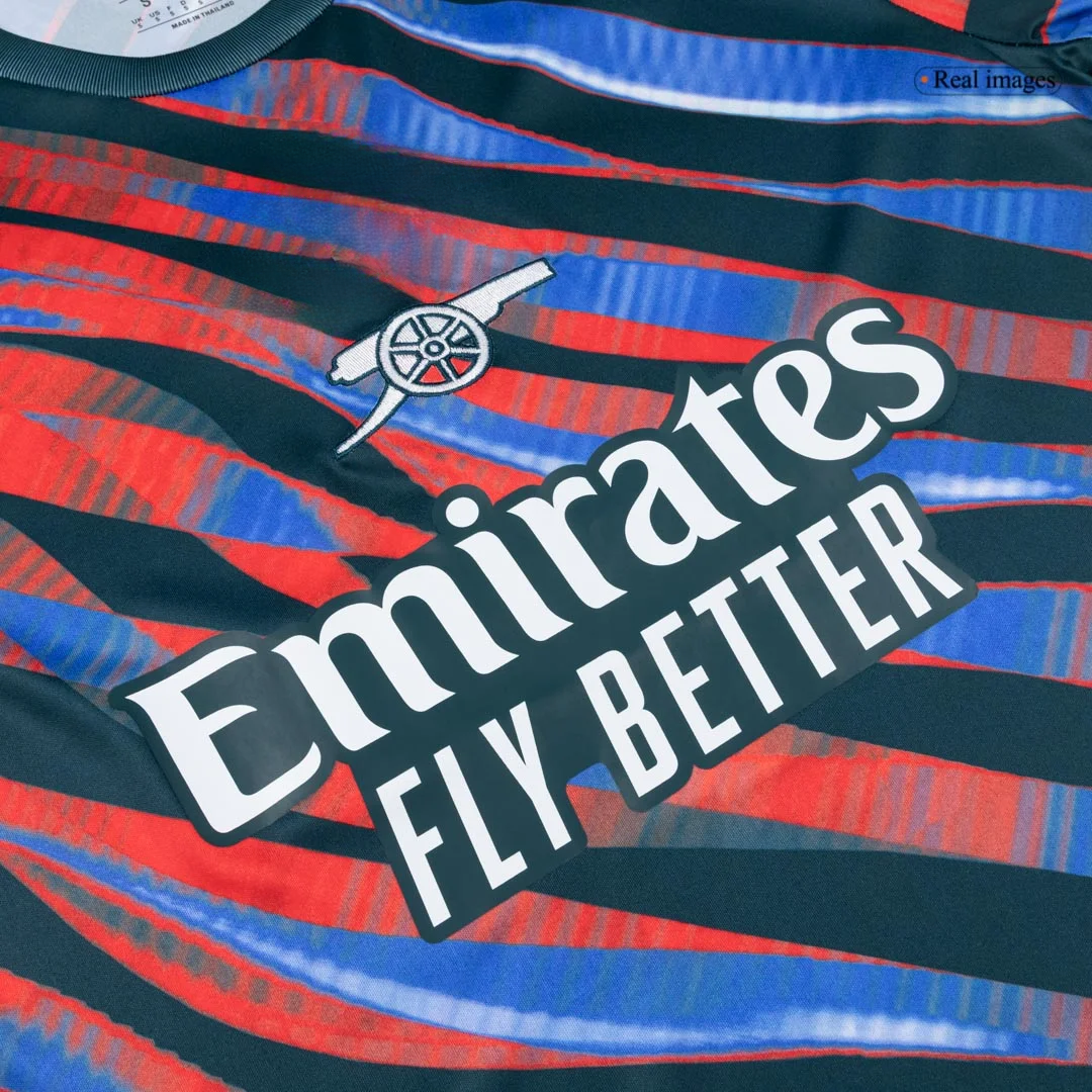 Arsenal Pre-Match Soccer Jersey 2025/26 Blue&Red