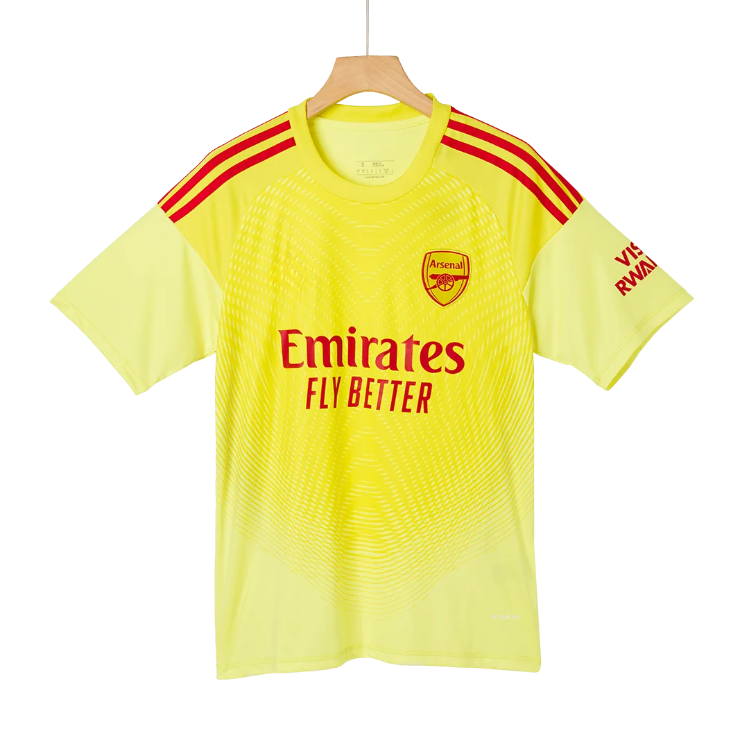 Arsenal Goalkeeper Soccer Jersey 2025/26 Yellow