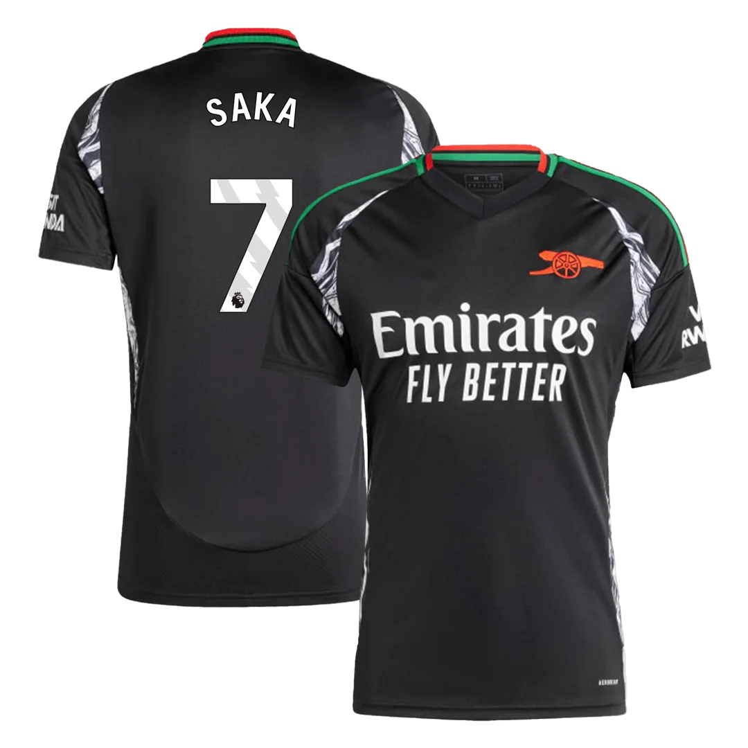 SAKA #7 Arsenal Away Soccer Jersey