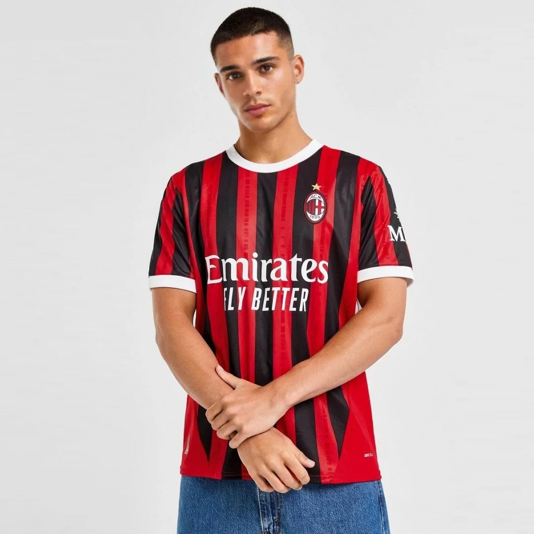 AC Milan Home Soccer Jersey