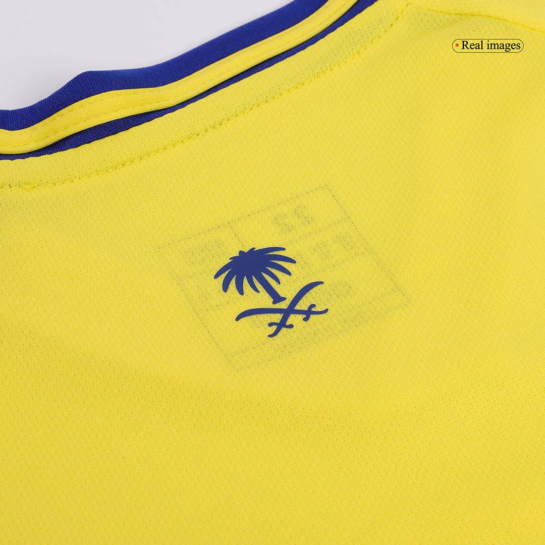 Al Nassr Home Kids Soccer Jerseys Kit