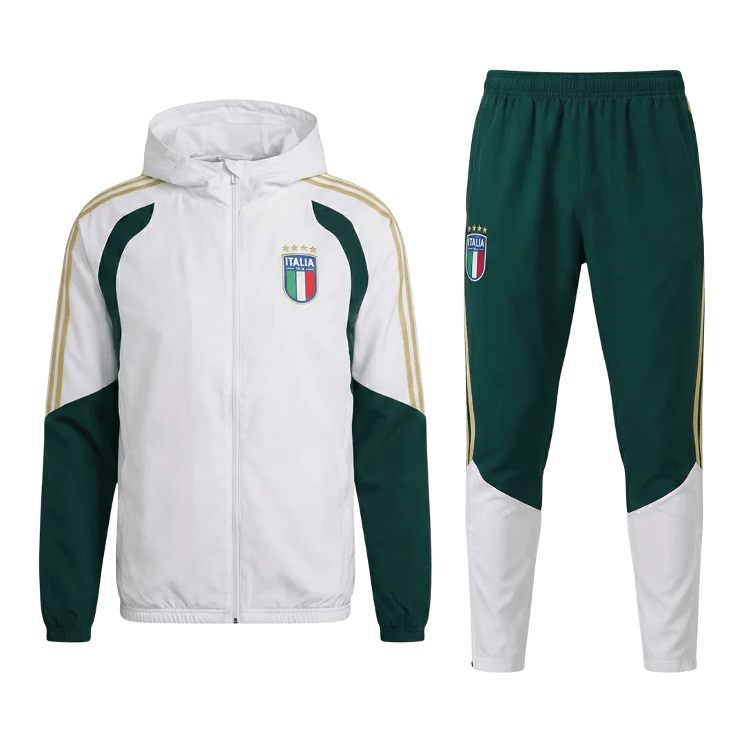 Italy Hoodie Tracksuit 2026 White