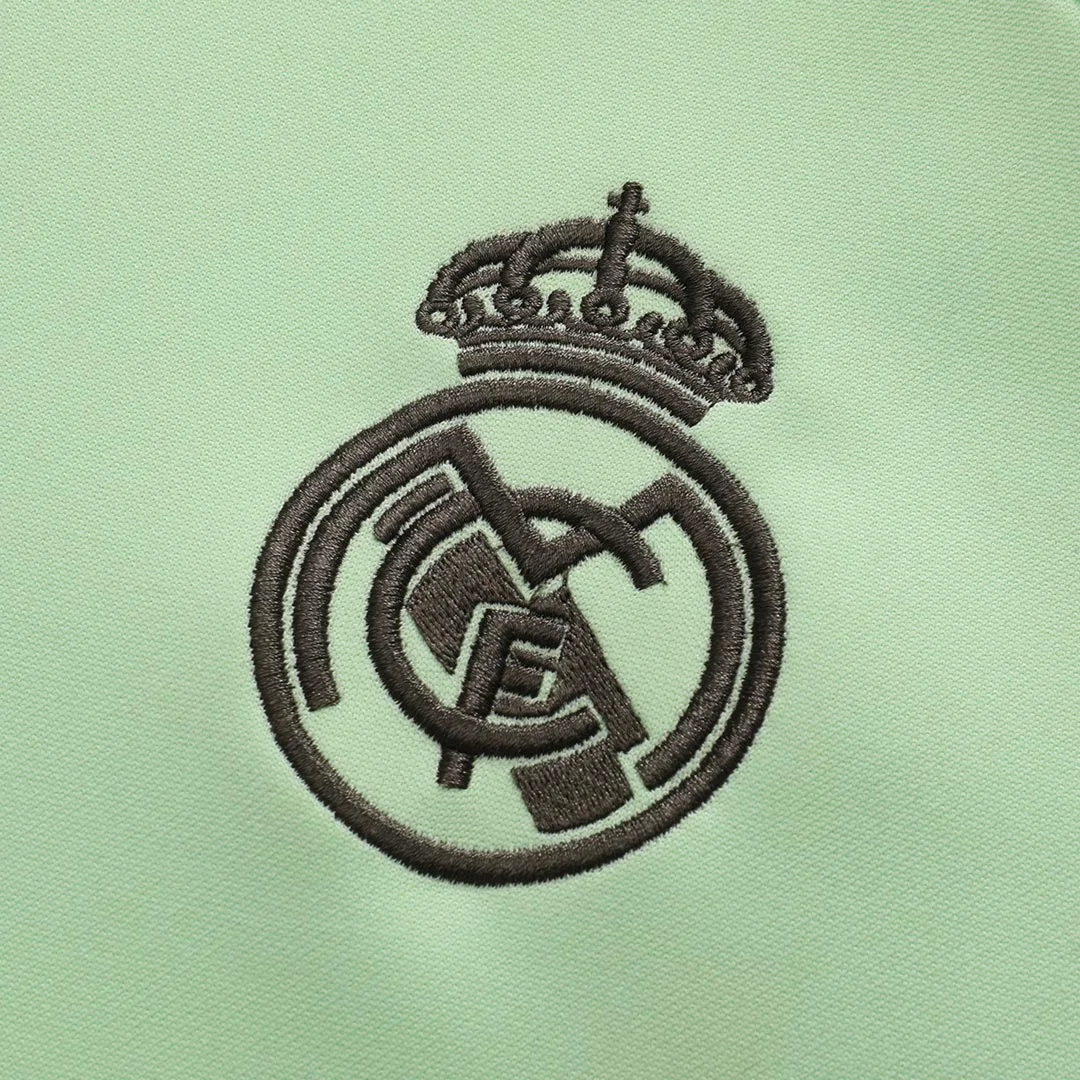 Real Madrid 1/4 Zip Tracksuit 2025/26 Green