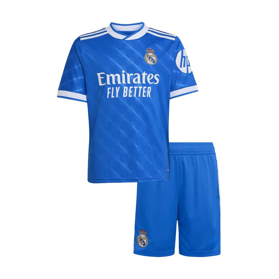 Real Madrid Third Away Kids Soccer Jerseys Kit 2025/26