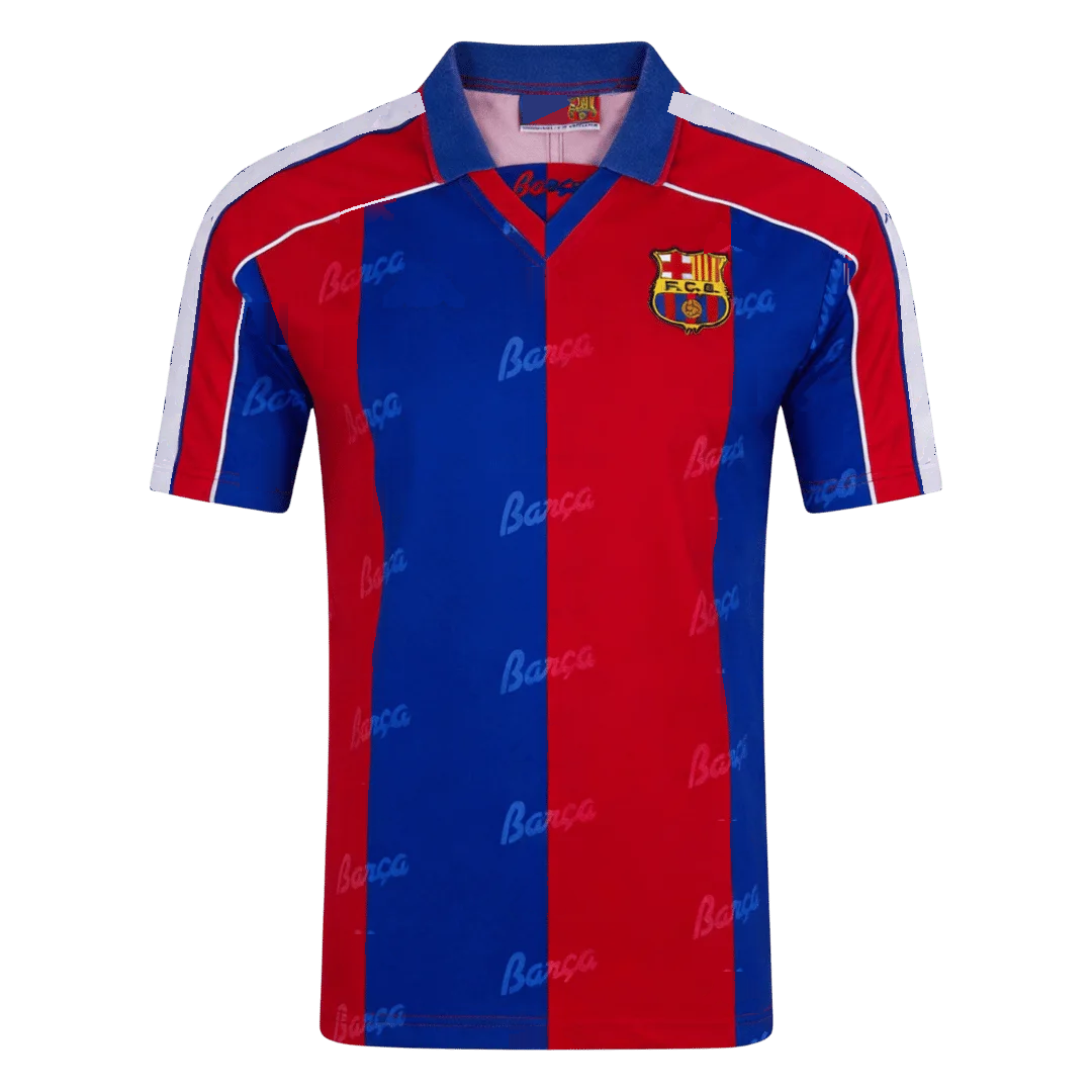 Retro Soccer Jersey Barcelona Home 1992/95