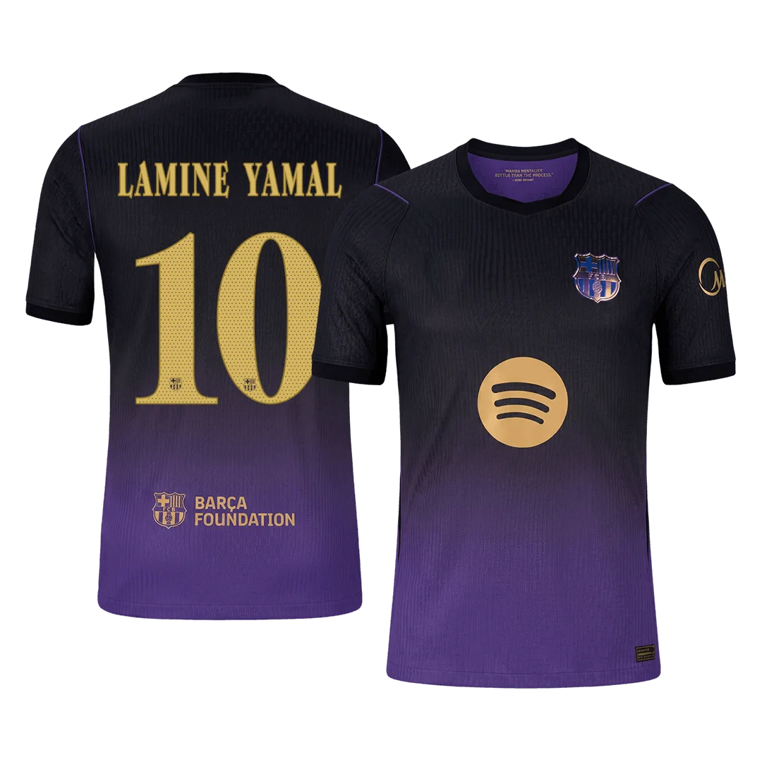 LAMINE YAMAL #10 Barcelona Away Player Version Jersey 2026/27 - UCL