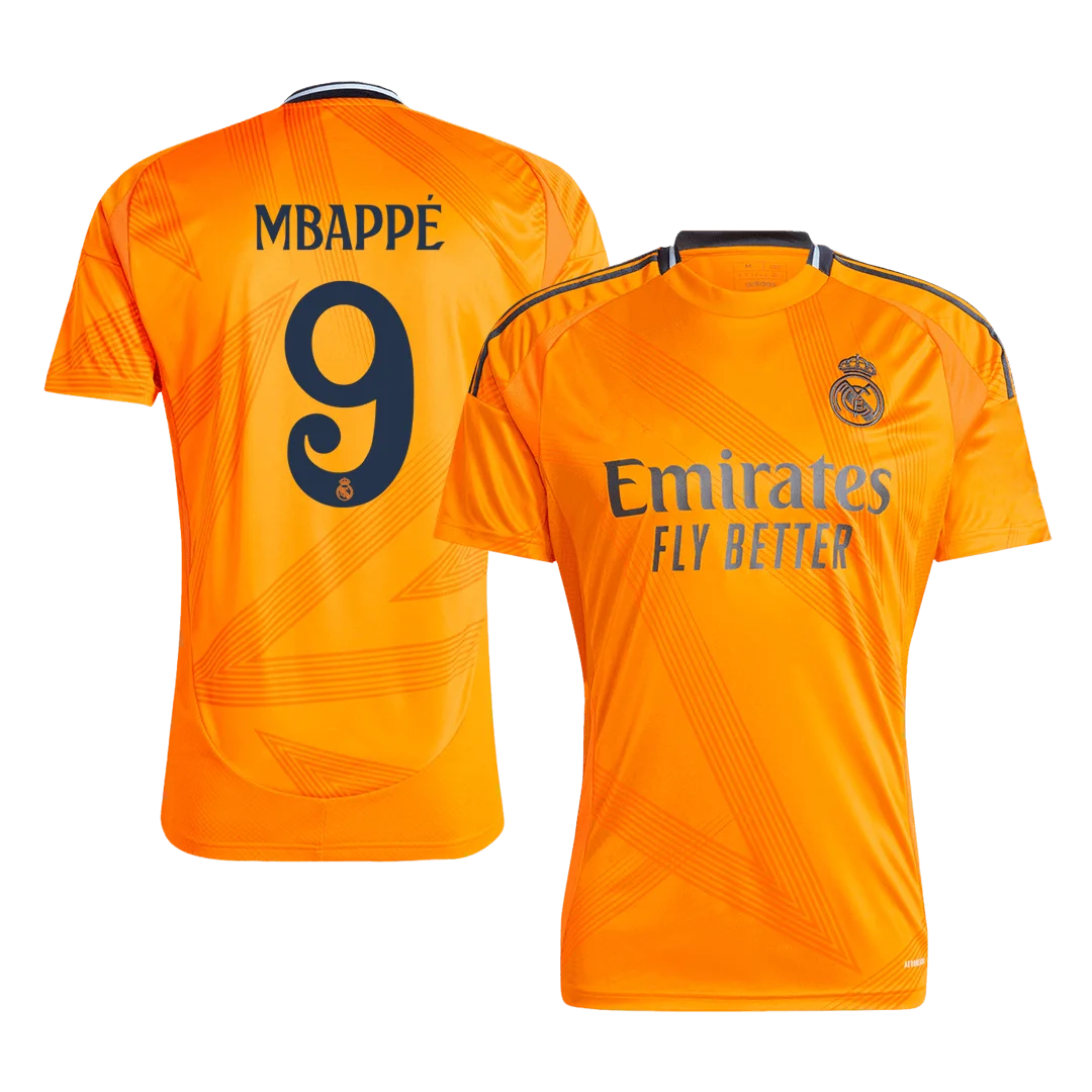 MBAPPÉ #9 Real Madrid Away Soccer Jersey