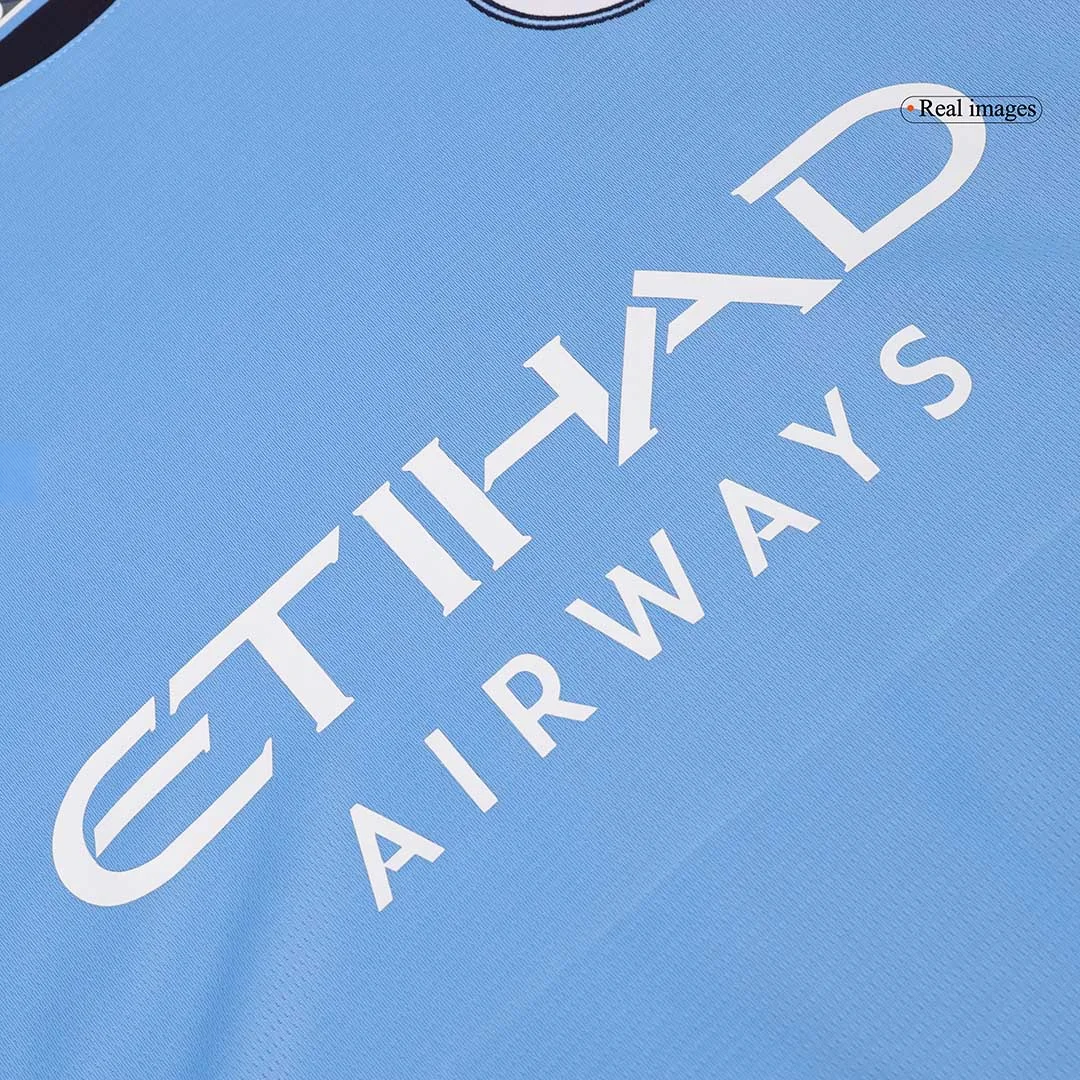 Manchester City Home Long Sleeve Jersey