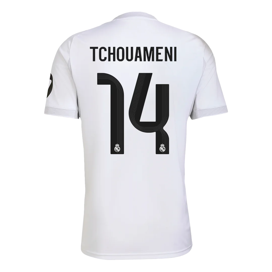 TCHOUAMENI #14 Real Madrid Home Soccer Jersey 2025/26