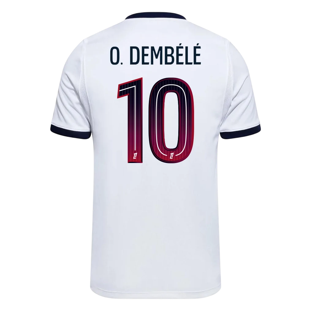 O. DEMBÉLÉ #10 PSG Away Soccer Jersey 2026/27