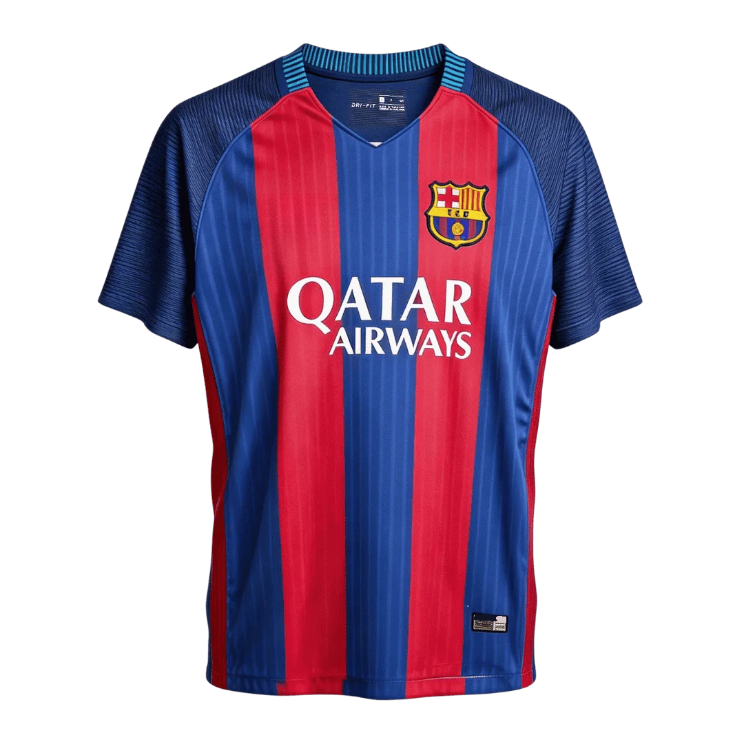 Retro Soccer Jersey Barcelona Home 2016/17