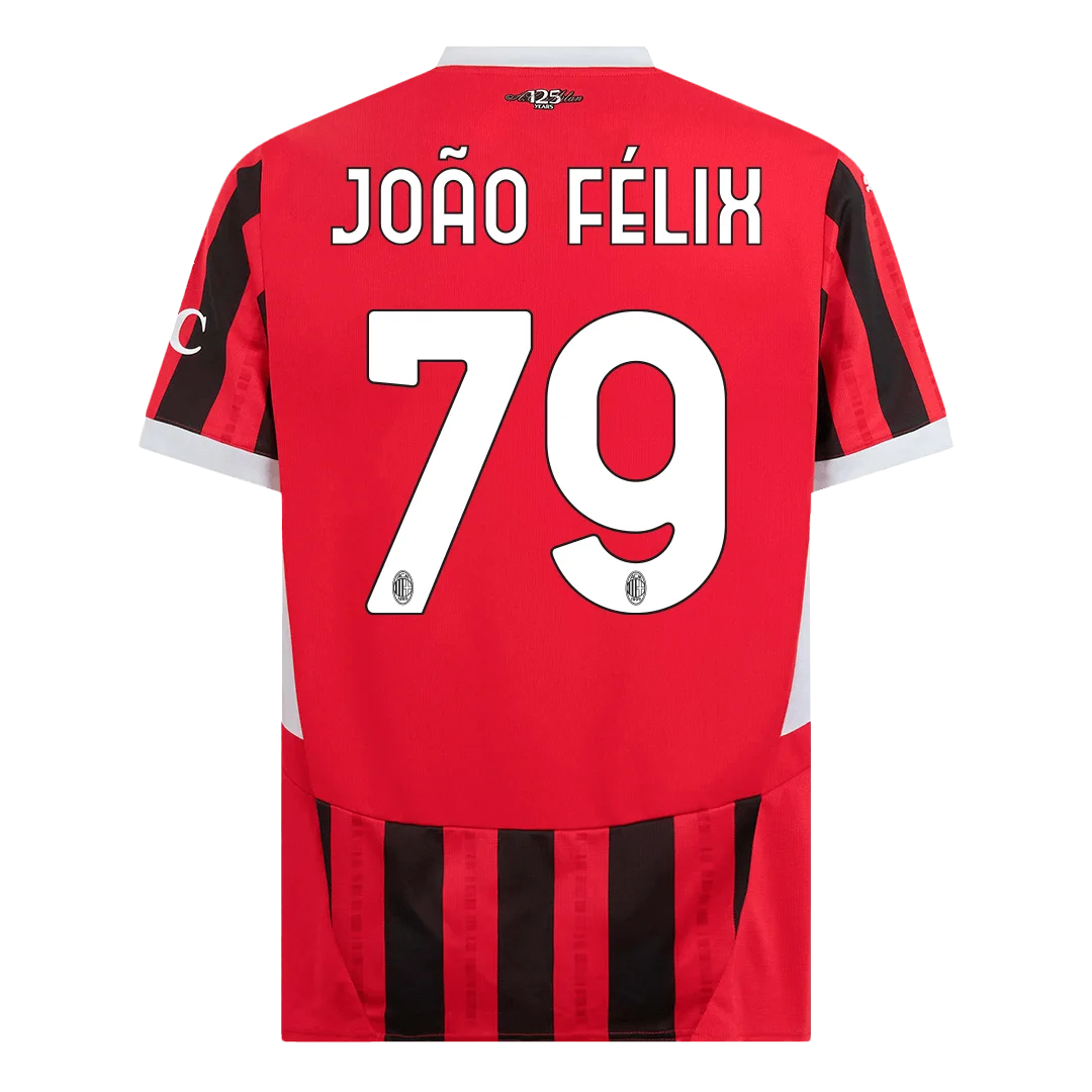 JOÃO FÉLIX #79 AC Milan Home Soccer Jersey