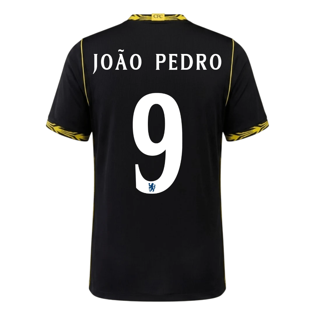 JOÃO PEDRO #9 Chelsea Away Soccer Jersey 2026/27 -UCL