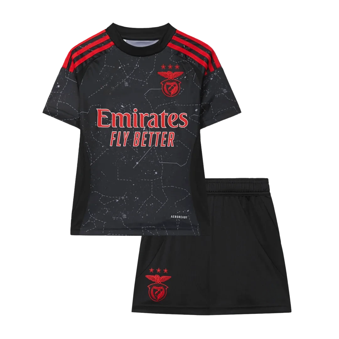 Benfica Away Kids Soccer Jerseys Kit