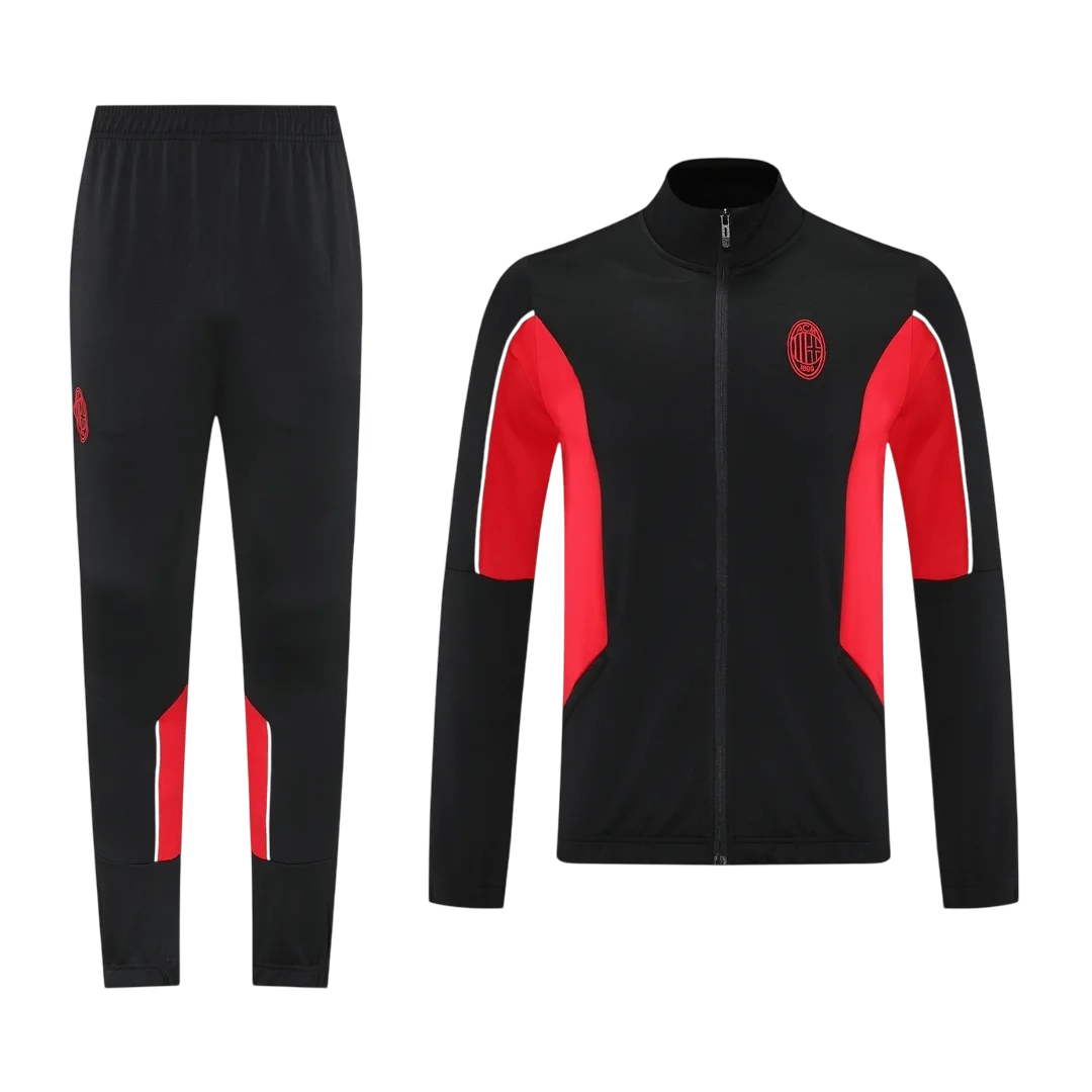 AC Milan Jacket Tracksuit 2025/26 Black