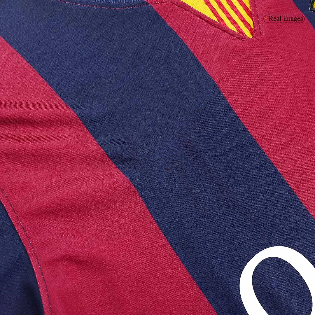 Retro Soccer Jersey NEYMAR JR #11 Barcelona Home 2014/15