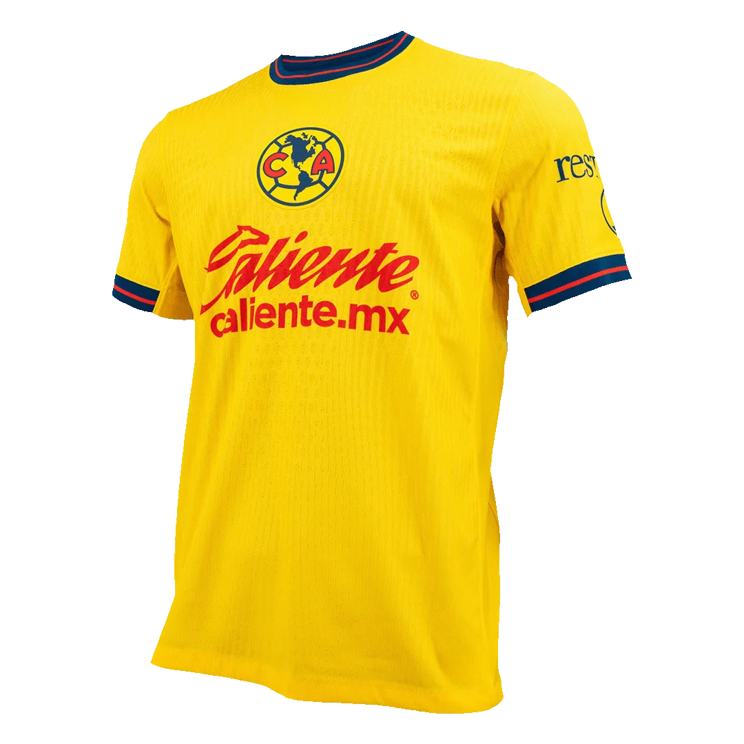 Club America Home Authentic Soccer Jersey