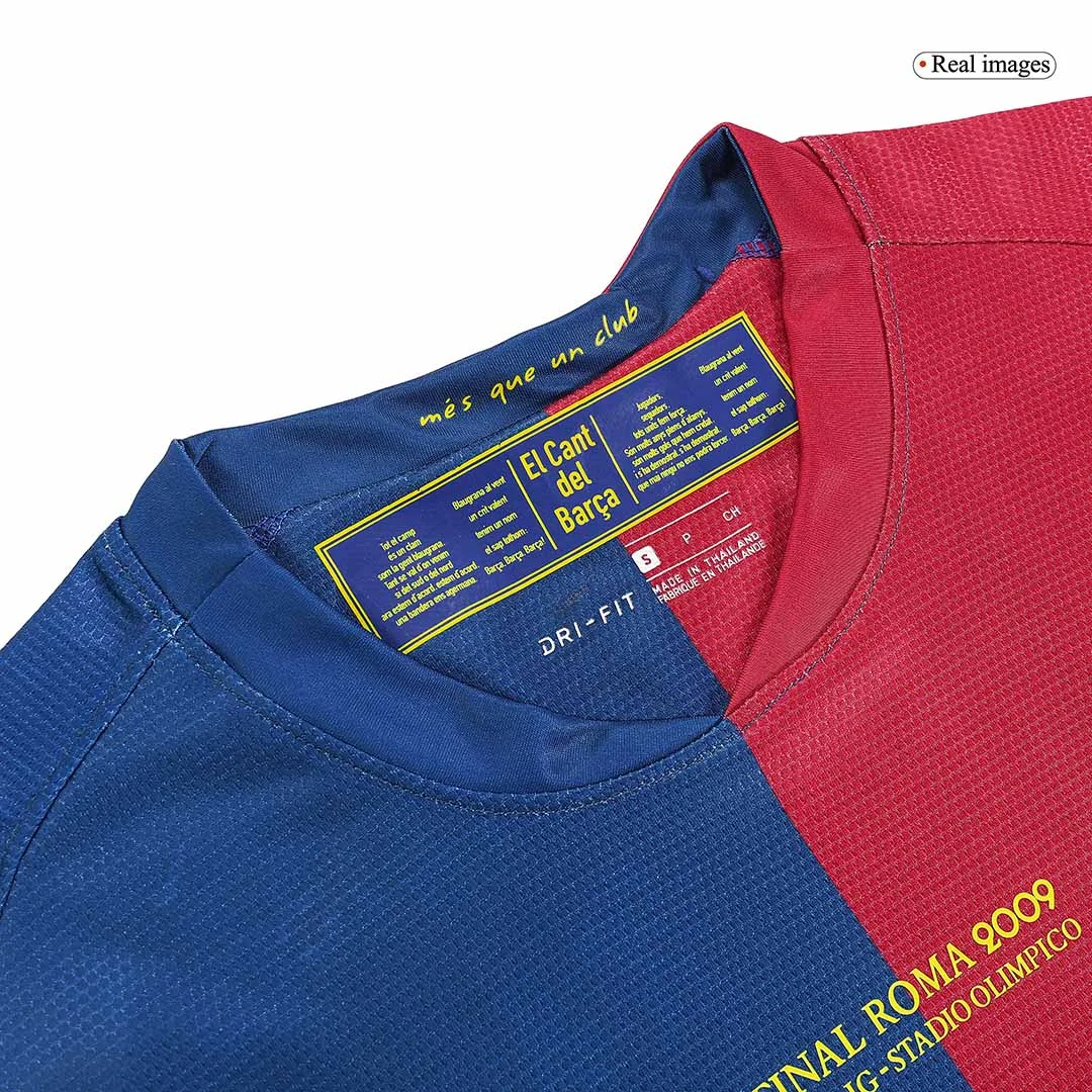 Retro Soccer Jersey MESSI #10 Barcelona Home 2008/09 – UCL Final