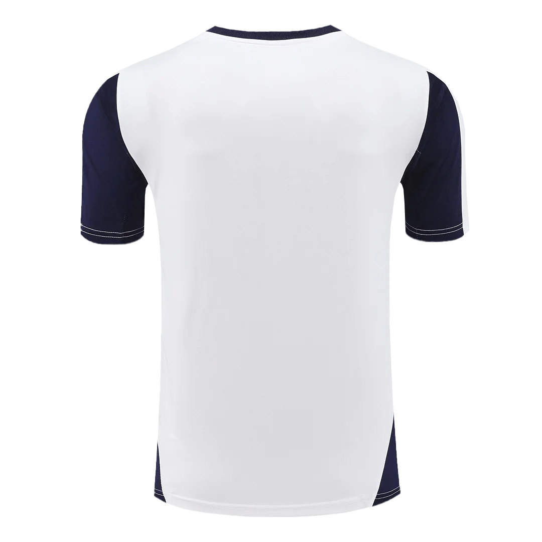 Real Madrid Pre-Match Soccer Jersey White