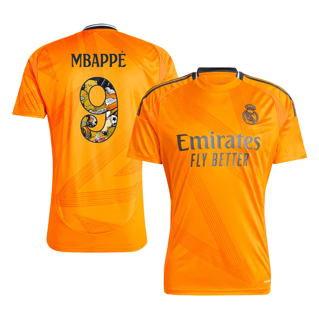 MBAPPÉ #9 Real Madrid Away Soccer Jersey