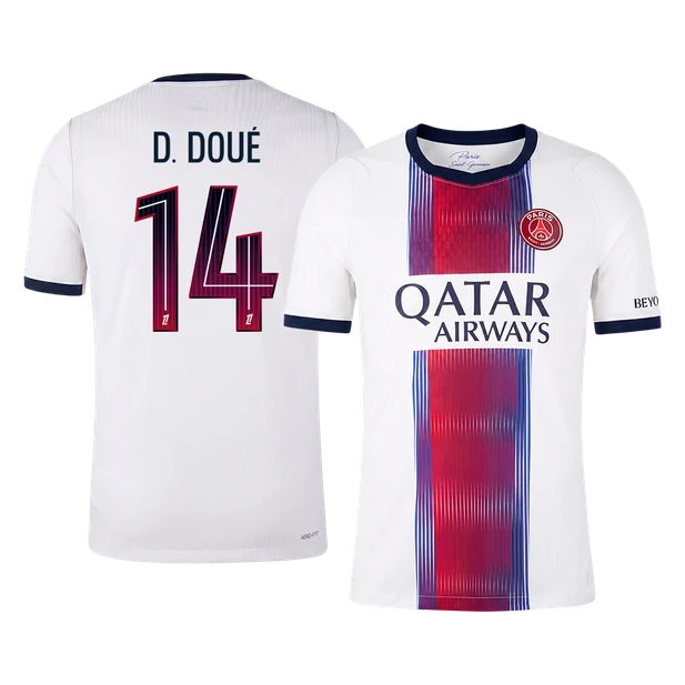 D. DOUÉ #14 PSG Away Player Version Jersey 2026/27