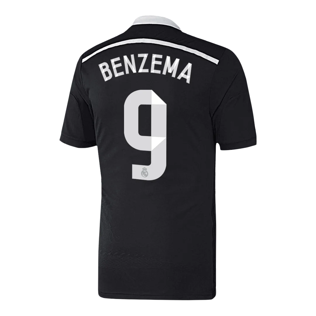 Retro Soccer Jersey BENZEMA #9 Real Madrid Third Away 2014/15