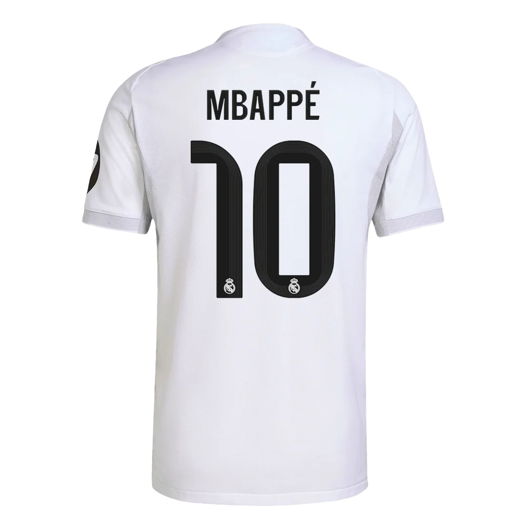 MBAPPÉ #10 Real Madrid Home Soccer Jersey 2025/26