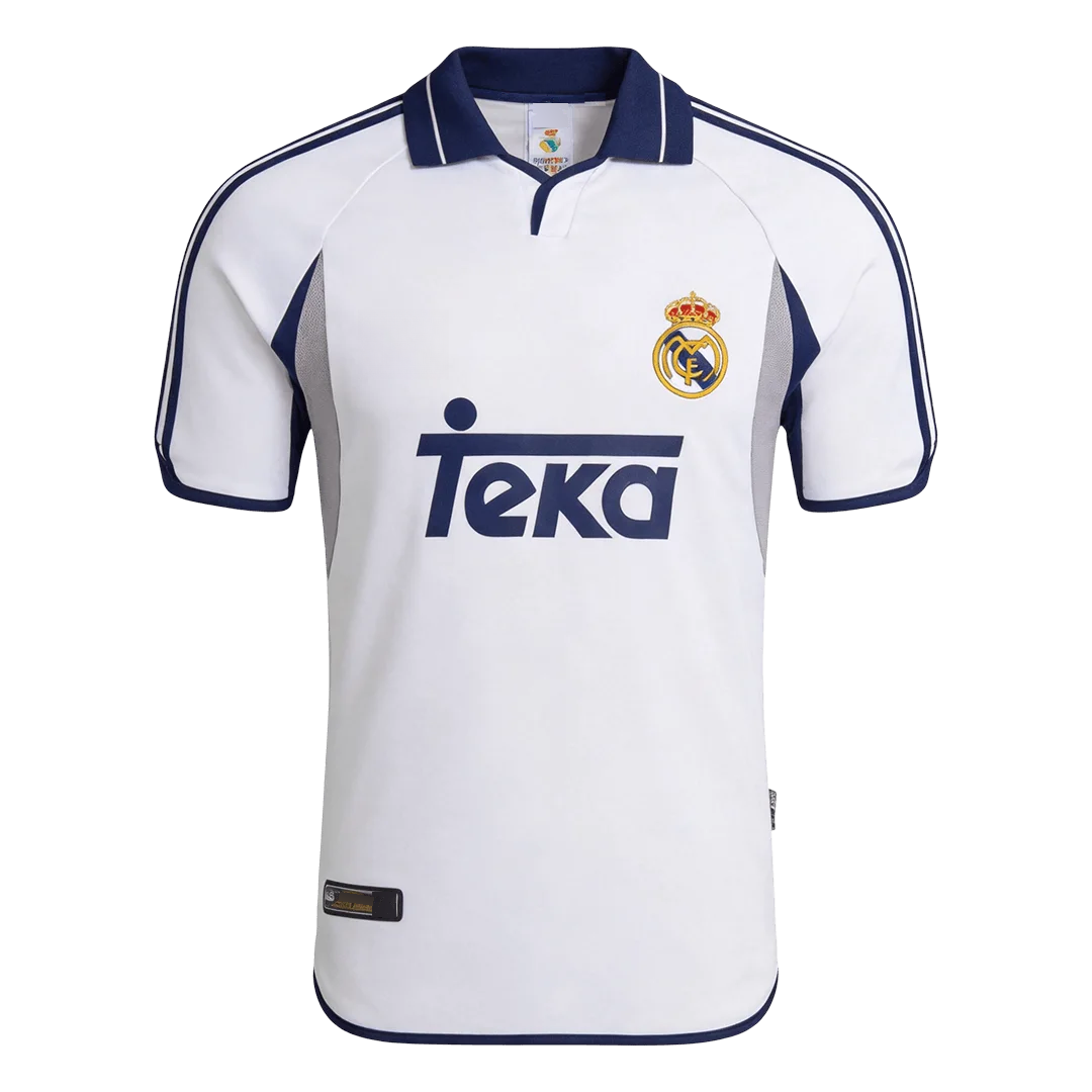 Retro Soccer Jersey Real Madrid Home 2000/01