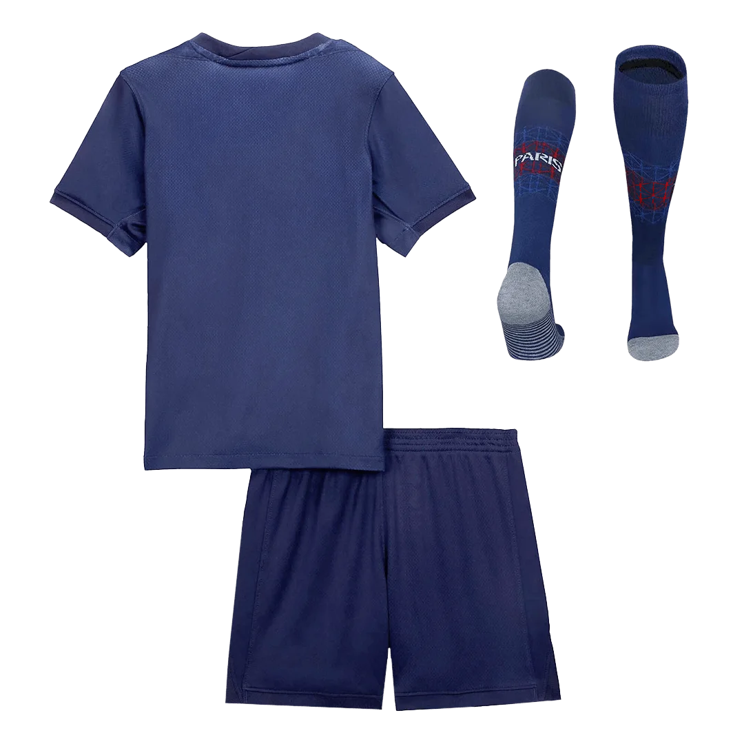 PSG Home Kids Soccer Jerseys Full Kit 2025/26