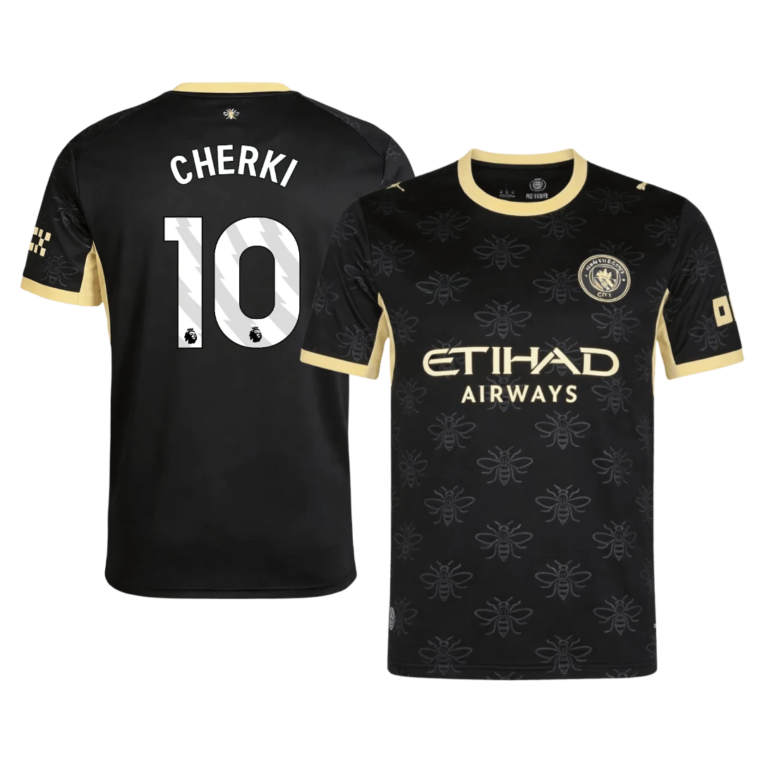 CHERKI #10 Manchester City Away Soccer Jersey 2026/27