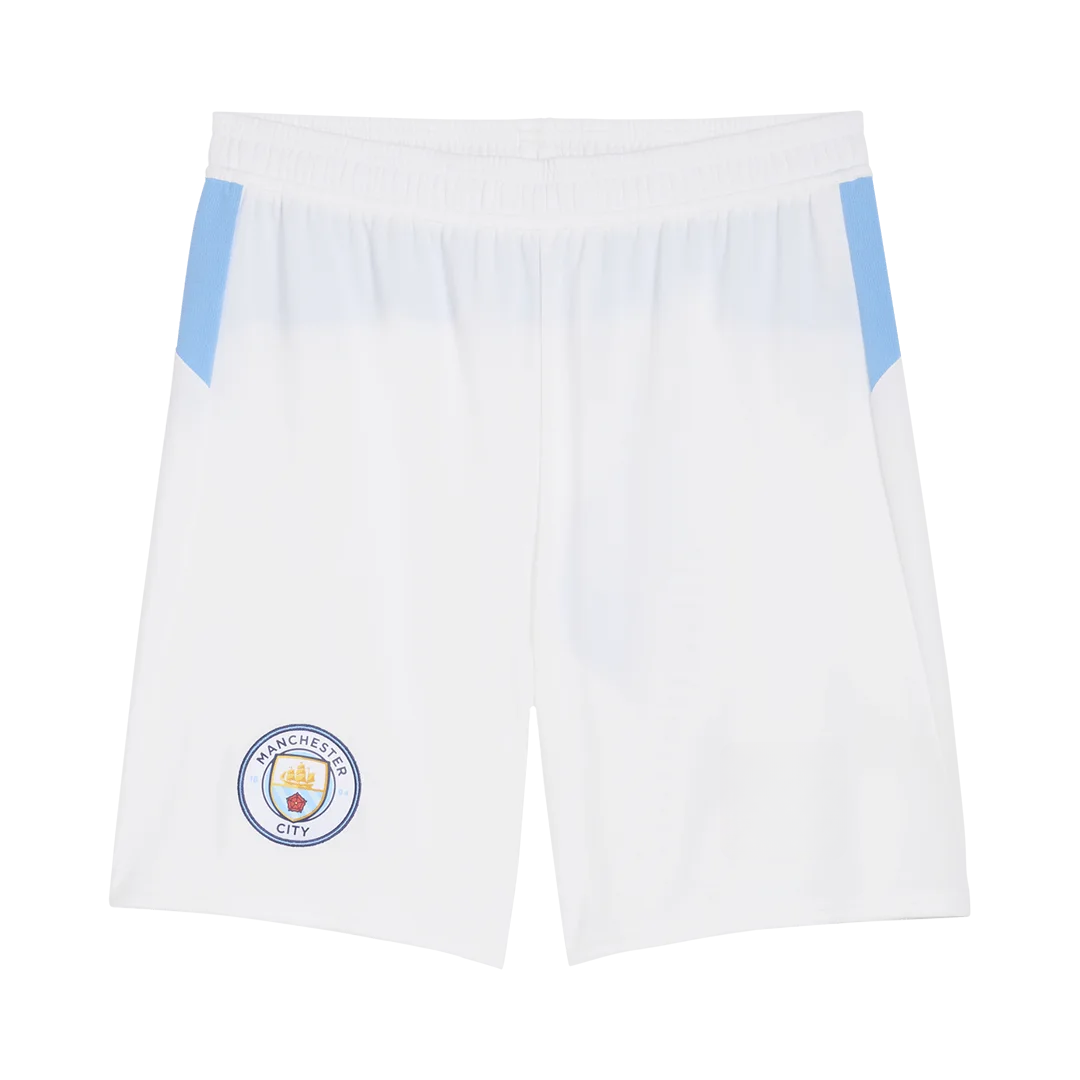Manchester City Home Soccer Shorts 2025/26