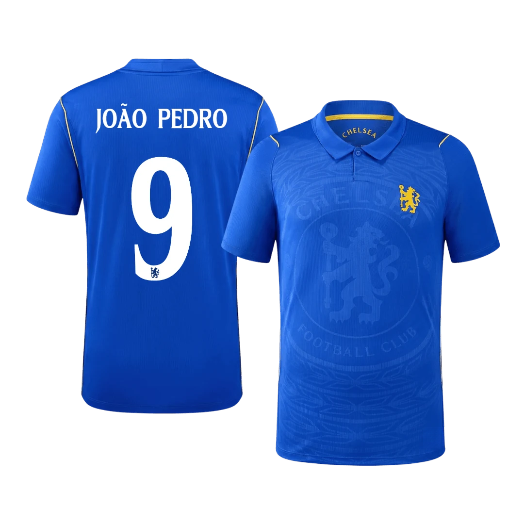 JOÃO PEDRO #9 Chelsea Home Soccer Jersey 2026/27 -UCL
