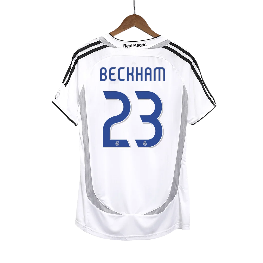 Retro Soccer Jersey BECKHAM #23 Real Madrid Home 2006/07
