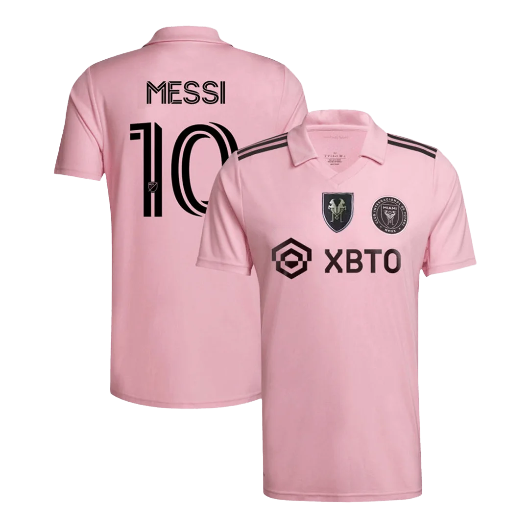 MESSI #10 Inter Miami CF "Messi GOAT" Home Soccer Jersey 2023