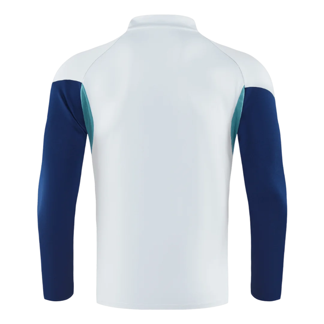 Arsenal 1/4 Zip Tracksuit 2025/26 Kids White