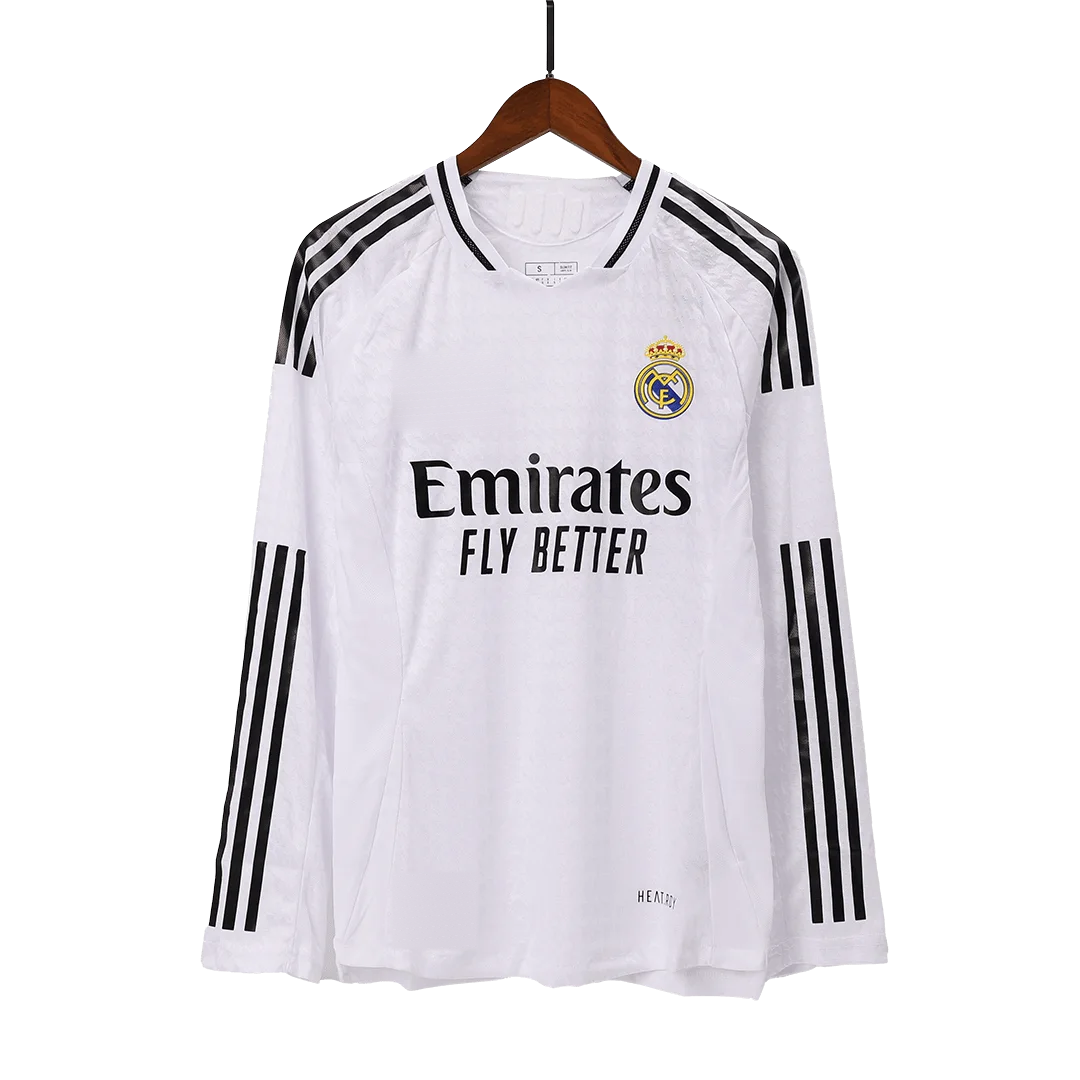Real Madrid Home Long Sleeve Jersey