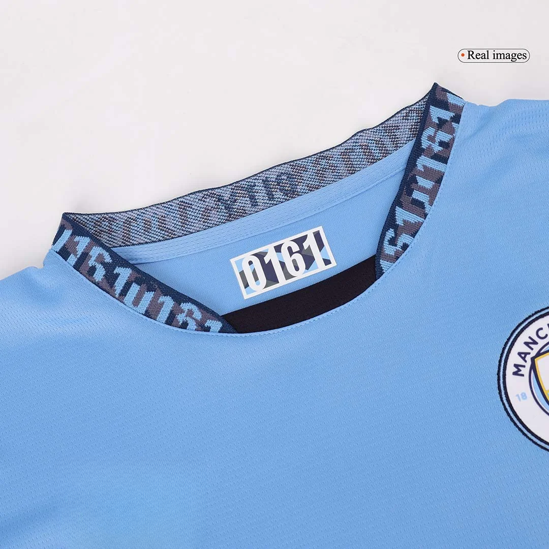 Manchester City Home Long Sleeve Jersey